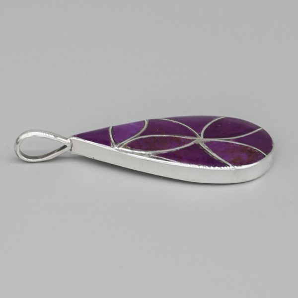 ALUMINITE PENDANT by ORLINDA NATEWA – ZUNI - Image 3