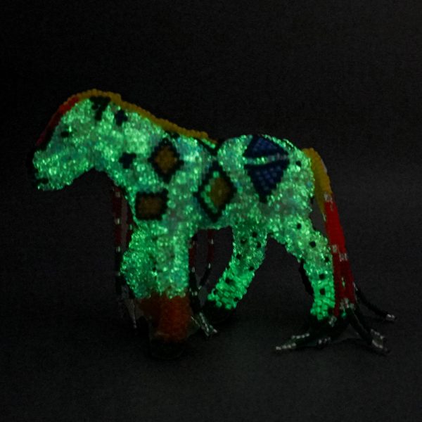 GLOW-IN-THE-DARK HORSE by FARON GCHACHU – ZUNI - Image 2