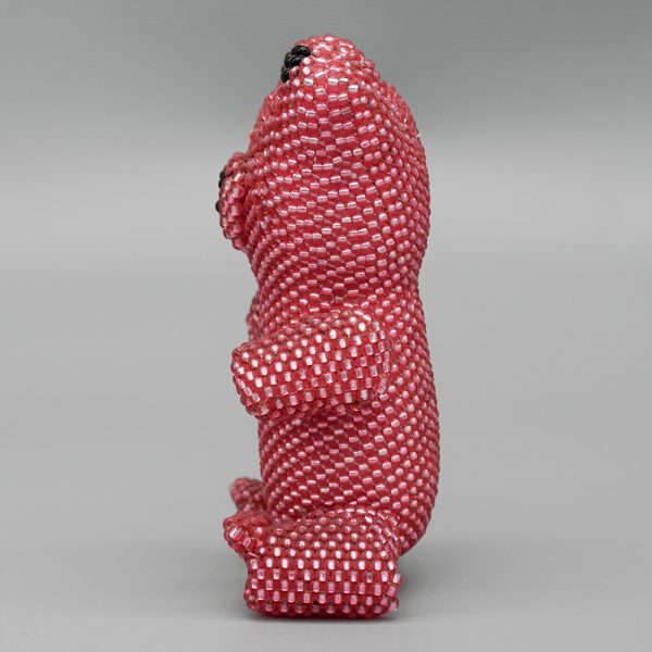 MAGENTA BEADED BEAR by ERICA & KYLE DOSEDO – ZUNI - Image 2