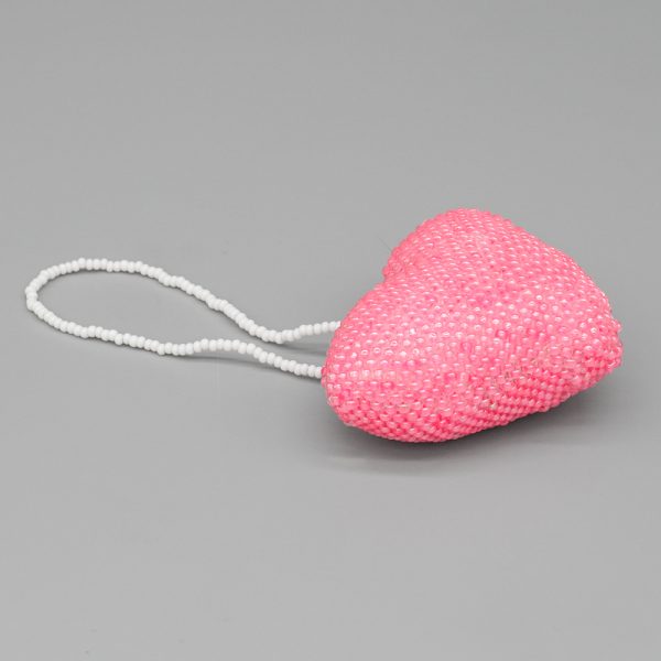 PINK HEART ORNAMENT by PATSY WAIKANIWA – ZUNI - Image 3