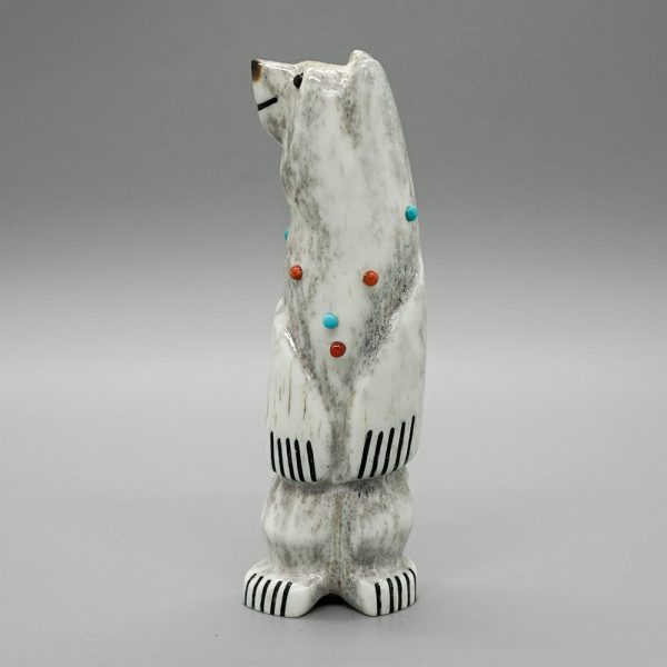 ANTLER SMILING BEAR by CLAUDIA PEINA – ZUNI - Image 2