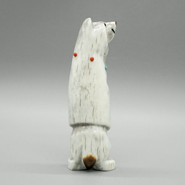 ANTLER SMILING BEAR by CLAUDIA PEINA – ZUNI - Image 3