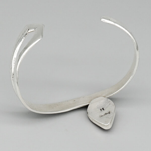 SPINY OYSTER SHELL & STERLING SILVER BRACELET by MILDRED PARKHURST